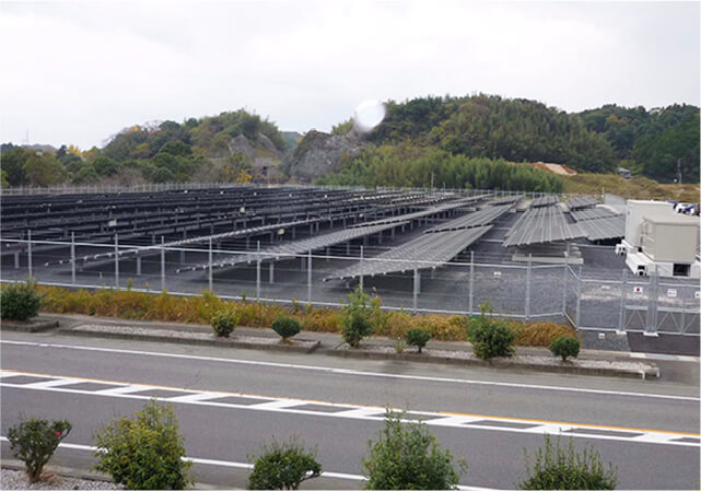 中川賢一発電所　発電量：9.6MW