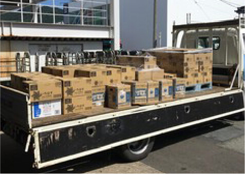 1.西日本豪雨災害支援物資寄贈