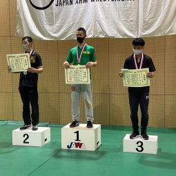 第39回JAWA全日本アームレスリング選手権で弊社社員が入賞