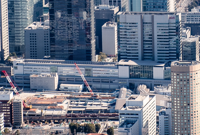 E：JR東海品川駅